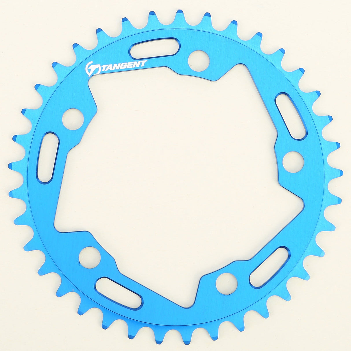 TANGENT 5-Bolt Chain Ring 37 Blue 2016 27-2537B