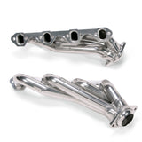 BBK 79-93 Mustang 5.0 Shorty Unequal Length Exhaust Headers - 1-5/8 Silver Ceramic 15150