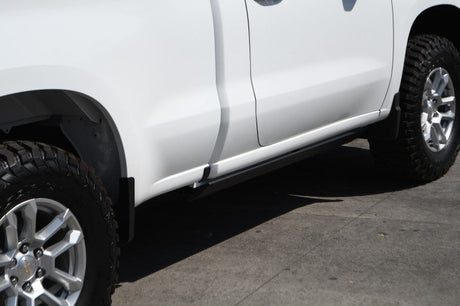 Go Rhino 19-23 Chevy Silverado Standard Cab 2dr E-BOARD E1 Electric Running Board Kit-Textured Black 20404857PC