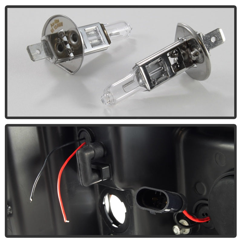 Spyder Chevy Silverado 1500 07-13 V2 Projector Headlights - LED DRL - Black PRO-YD-CS07V2-DRL-BK 5083524