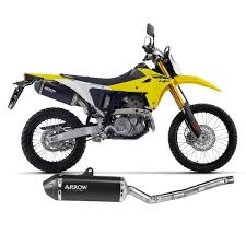 Arrow  72213PD + 72674AKN Arrow full system DR-Z4S/DR-Z4SM 2025/2026 Explorer Aluminium Dark Slip On and header