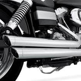 OPEN BOX NEW VANCE & HINES Big Shots Staggered Exhaust System - Chrome 17959