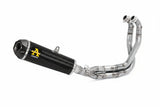 Arrow Full Exhaust, with Titanium Dark muffler for Kawasaki Z650 2021-2024 71937PKNW