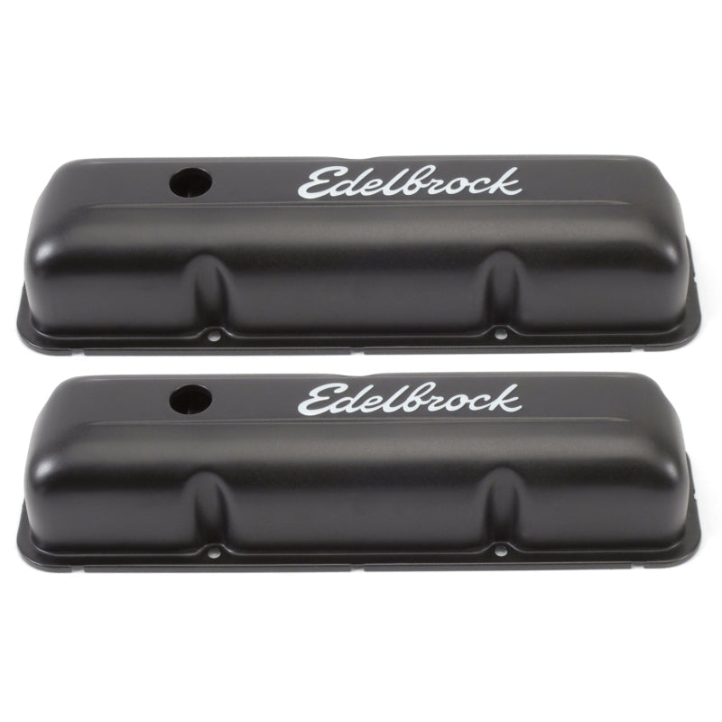 Edelbrock Valve Cover Signature Series Ford 1958-1976 FE V8 Black 4623