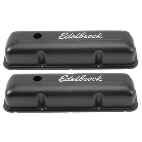 Edelbrock Valve Cover Signature Series Ford 1958-1976 FE V8 Black 4623