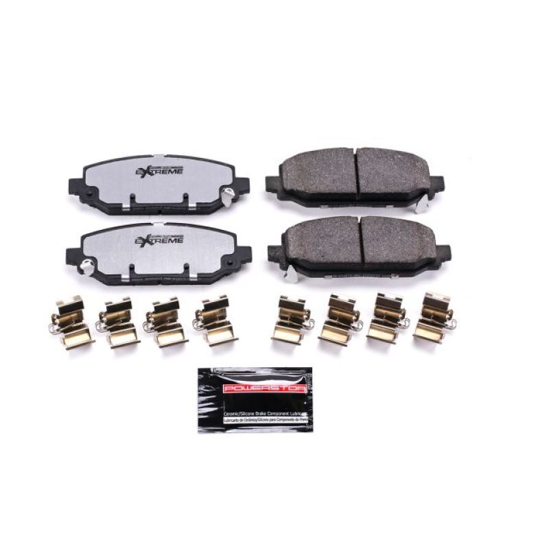 Power Stop 18-19 Jeep Wrangler Rear Z36 Truck & Tow Brake Pads w/Hardware Z36-6004