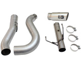 aFe MACHForce XP Exhaust Large Bore 5in DPF-Back Alu. 13-15 Dodge Trucks L6-6.7L (td) *Polish Tip 49-02051-1P
