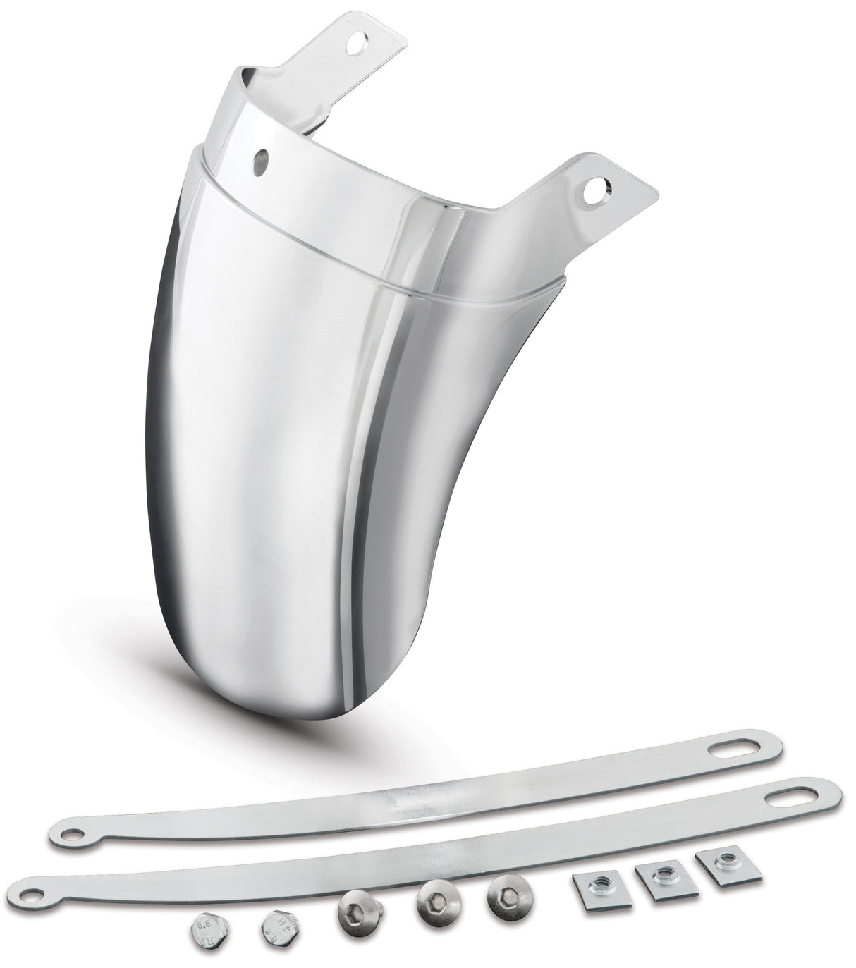 SHOW CHROME (new) Tapered Front Fender Extension Chrome 52-749