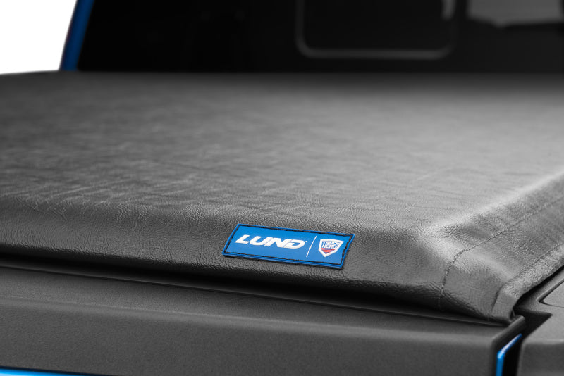 Lund 94-01 Dodge Ram 1500 (6.5ft. Bed) Genesis Roll Up Tonneau Cover - Black 96017
