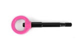 Perrin 2022 Subaru WRX / 18-21 Crosstrek Tow Hook Kit (Rear) - Hyper Pink PSP-BDY-257HP