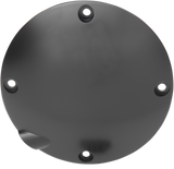 DRAG SPECIALTIES Cubierta Derby - Negro satinado 33-0016KSB 