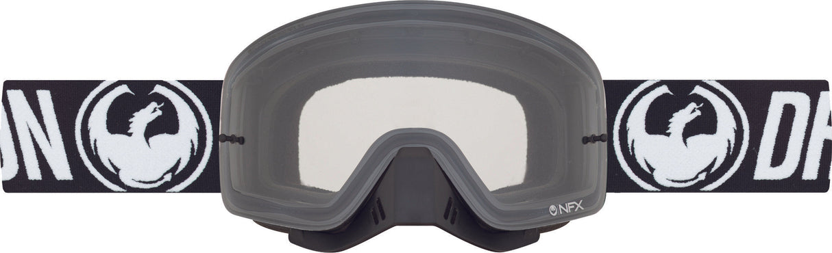 DRAGON Nfx Goggle Coal W/Clear Lens 29455642902A