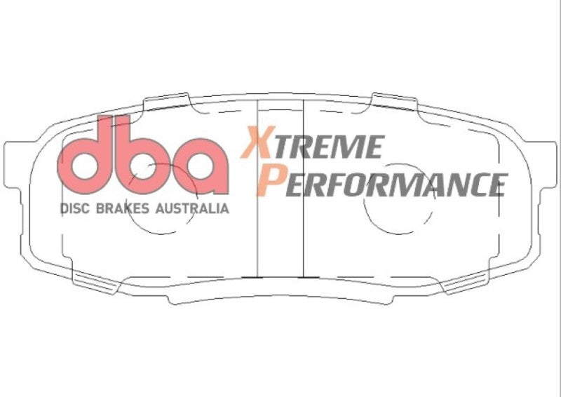 DBA 2015 Toyota Tundra XP650 Rear Brake Pads DB1857XP
