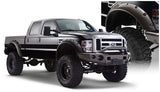 Bushwacker 08-10 Ford F-250 Super Duty Cutout Style Flares 2pc - Black 20047-02