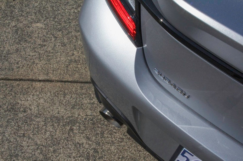 Perrin 2022 BRZ/GR86 Axle Back Exhaust SS (Single Side Exit w/Helmholtz Chamber) PSP-EXT-368BR