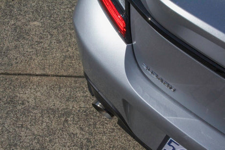 Perrin 2022 BRZ/GR86 Axle Back Exhaust SS (Single Side Exit w/Helmholtz Chamber) PSP-EXT-368BR
