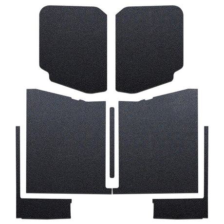 DEI 20-22 Jeep Gladiator JT 4-Door Boom Mat Complete Headliner Kit - 7 Piece - Black 50183