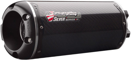 TBR M-2 Zx-10r '11-15 S/O Cf 10" Cat Elim Silver 005-2990405V3-S