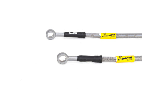 Goodridge 13-15 Nissan Sentra w/ Rear Disc Brakes SS Brake Line Kit 22047