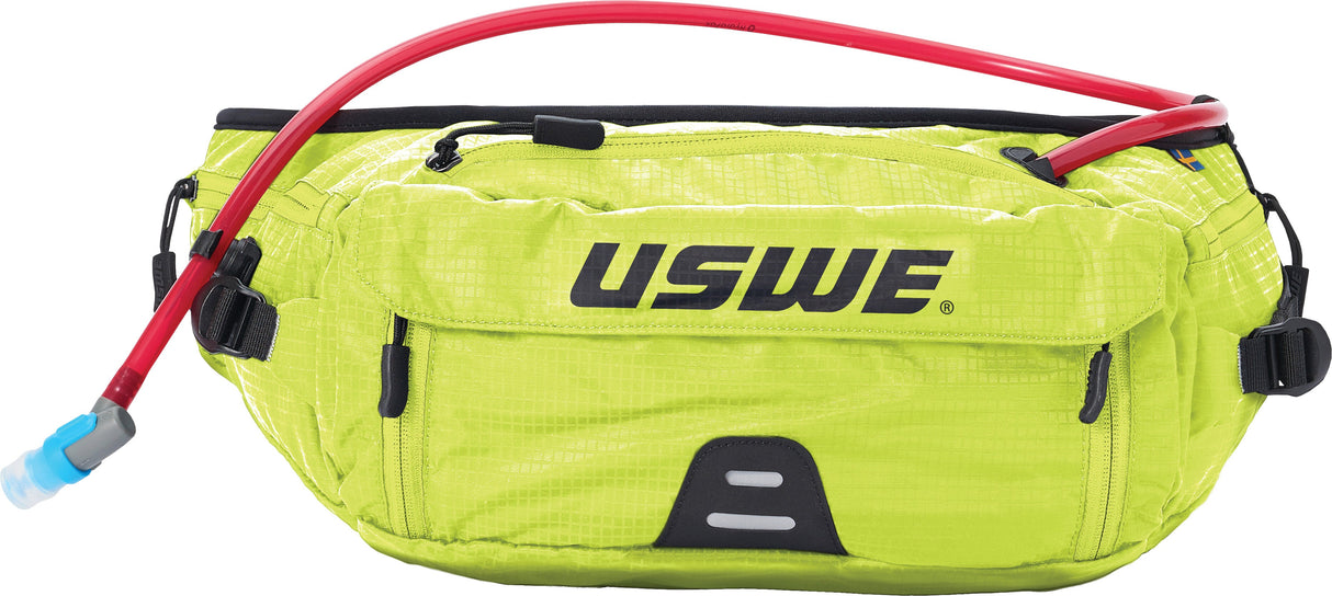 USWE Zulo 6 Crazy Yellow 1.5l Vented Hip Pack Pnp Tube 2064126