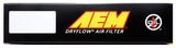 AEM 2015 Ford Mustang 2.3L/3.7L/5.0L Dryflow Air Filter 28-50029