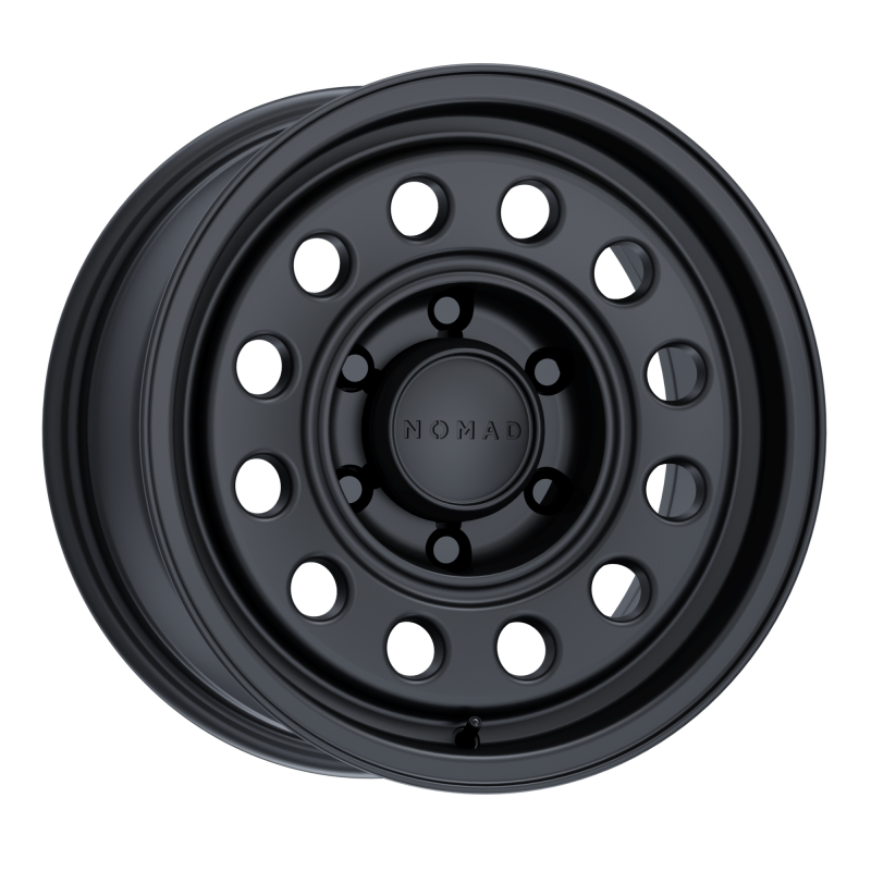 Nomad N501SB Convoy 17x8.5in / 5x150 BP / 0mm Offset / 110.3mm Bore - Satin Black Wheel N501SB-78551-00