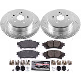 Power Stop 13-19 Lexus GS350 Rear Z23 Evolution Sport Brake Kit K6514