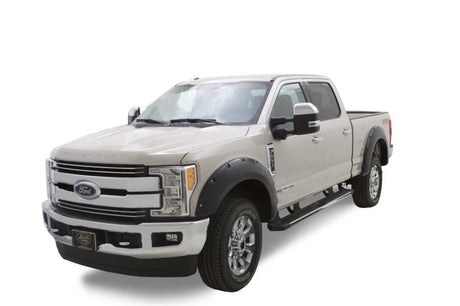 Bushwacker 17-18 Ford F-250 Super Duty Pocket Style Flares 4pc - Black 20942-02