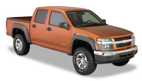 Bushwacker 04-12 GMC Canyon Extend-A-Fender Style Flares 2pc 61.1/72.8in Bed - Black 41028-02