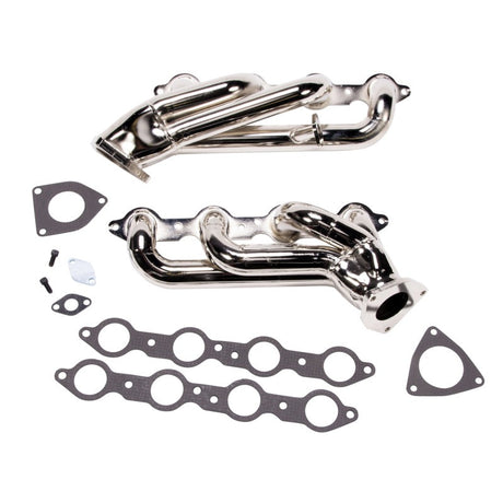 BBK 99-04 GM Truck SUV 6.0 Shorty Tuned Length Exhaust Headers - 1-3/4 Titanium Ceramic 4006