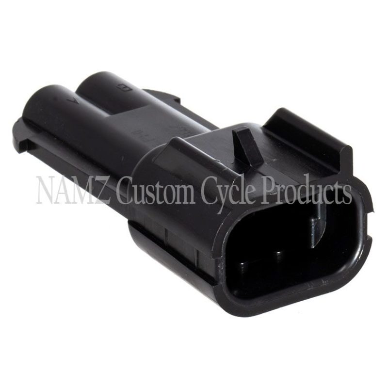 NAMZ Delphi-Packard Weatherpack 2-Position Male Wire Connector w/Seals NDP-38062
