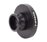 NRG Short Spline Adapter - Polaris RZR / Ranger (Secures w/OEM Lock Nut / Fits Quick Lock) - Black SRK-RZRLH