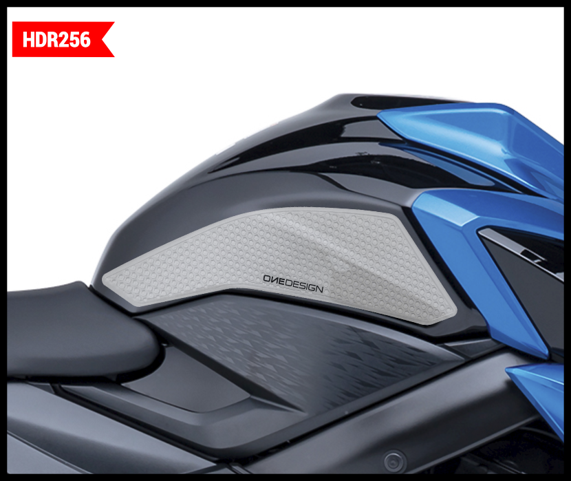 ONE EMBLEMSHdr Tank Side Pad Clear SuzHDR256