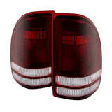 Xtune Dodge Dakota 1997-2004 OEM Style Tail Lights -Red Smoked ALT-JH-DDAK97-OE-RSM 9028762