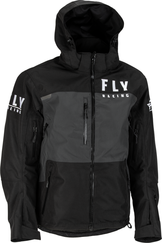 FLY RACING Carbon Jacket Black/Grey 2x 470-41332X