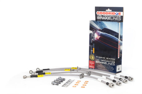 Goodridge 15-16 Subaru STi (w/ Brembo Calipers) Brake Lines 24225