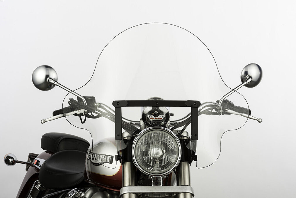 SLIPSTREAMER Ss32 Falcon Windshield 16" Clear/Black SS-32-16CFQB