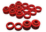 Energy Suspension Chevy Xtra Cab 2&4Wd Body Mts - Red 3.4122R