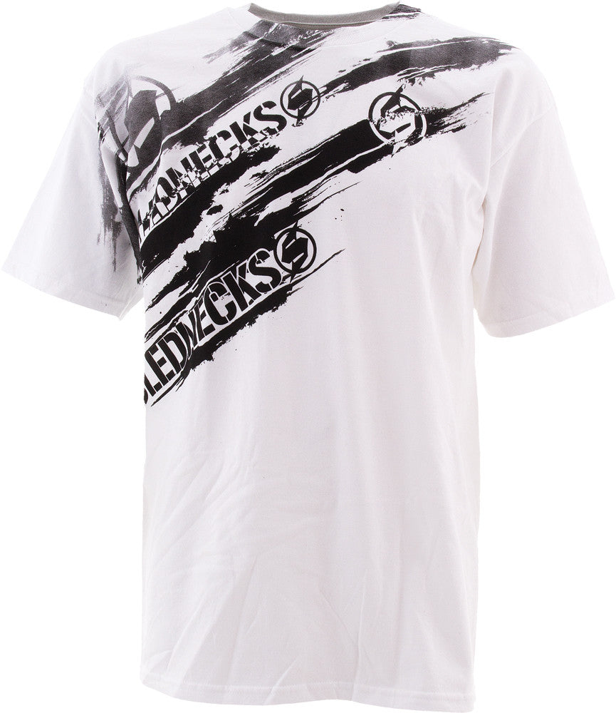 SLEDNECKS Magna Tee White L 42247     4