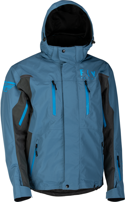 FLY RACING Incline Jacket Blue/Grey Md 470-4104M