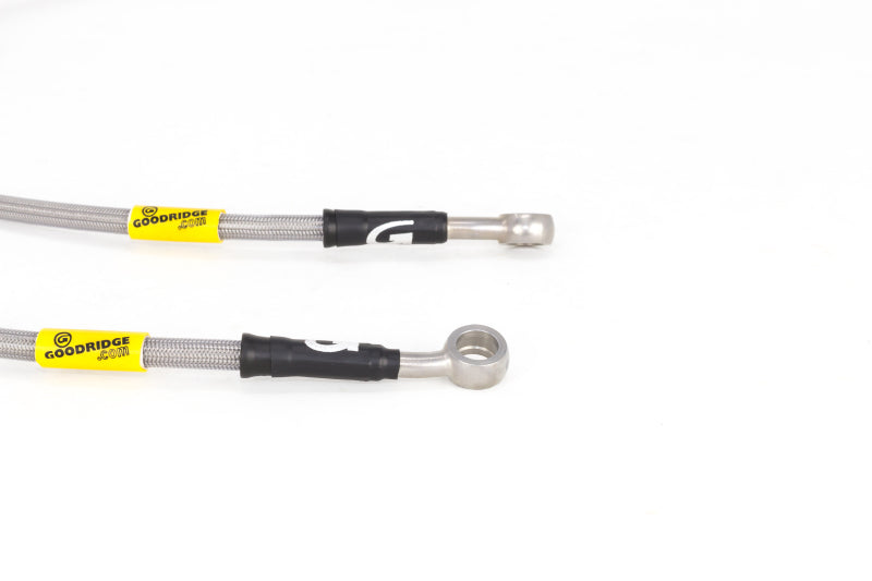 Goodridge 17-18 Honda Civic (Base/LX/EX) SS Brake Lines 20042