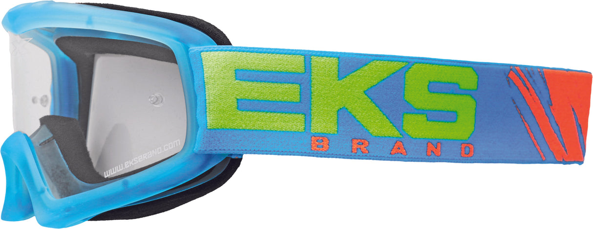 EKS BRAND Go-X X-Grom Youth Goggle Liquid Cyan 067-30180
