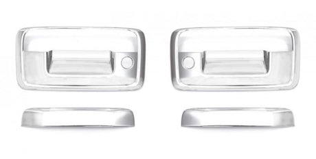 AVS 02-08 Dodge RAM 1500 Tailgate Handle Cover 2pc - Chrome