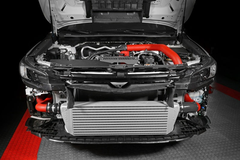 Perrin 22-23 Subaru WRX Front Mount Intercooler Kit (Red Tubes & Silver Core) PSP-ITR-441SL/RD