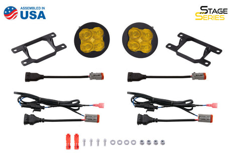 Diode Dynamics SS3 Max Type A Kit ABL - Yellow SAE Fog DD6986