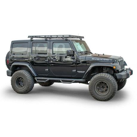 DV8 Offroad 07-18 Jeep Wrangler JK 4 DR / JL 2 DR & JT / 18+ Gladiator Roof Rack RRJL-02