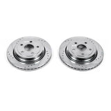 Power Stop 11-19 Dodge Durango Rear Evolution Drilled & Slotted Rotors - Pair AR83077XPR