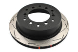 DBA 10+ Toyota 4Runner/FJ Cruiser Rear Slotted 4000 Series Rotor 42737S
