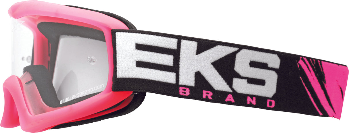 EKS BRAND Go-X X-Grom Youth Goggle Liquid Flo. Pink 067-30175
