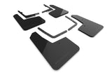 Rally Armor 21-23 Ford F-150 Raptor Black UR Mud Flap w/ Metallic Black Logo MF73-UR-BLK-MBK